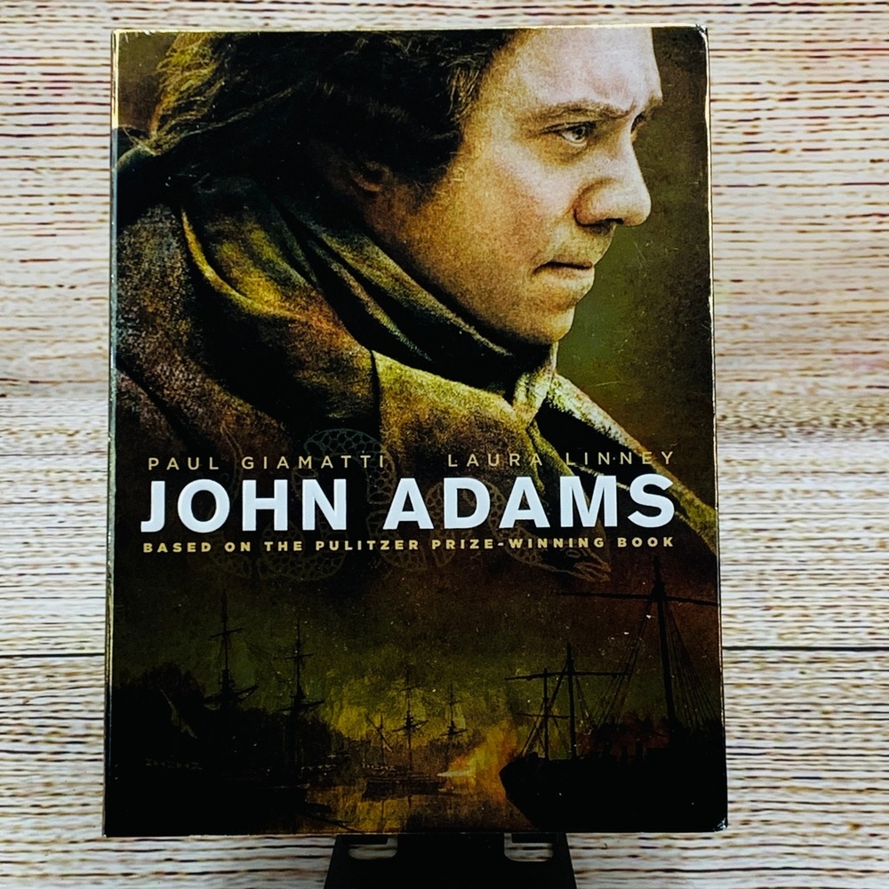 John Adams‎ [2008 DVD] HBO Miniseries Paul Giamatti Laura Linney Pulitzer Prize